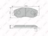 LYNXauto BD-5722 Brake Pad Set, disc brake